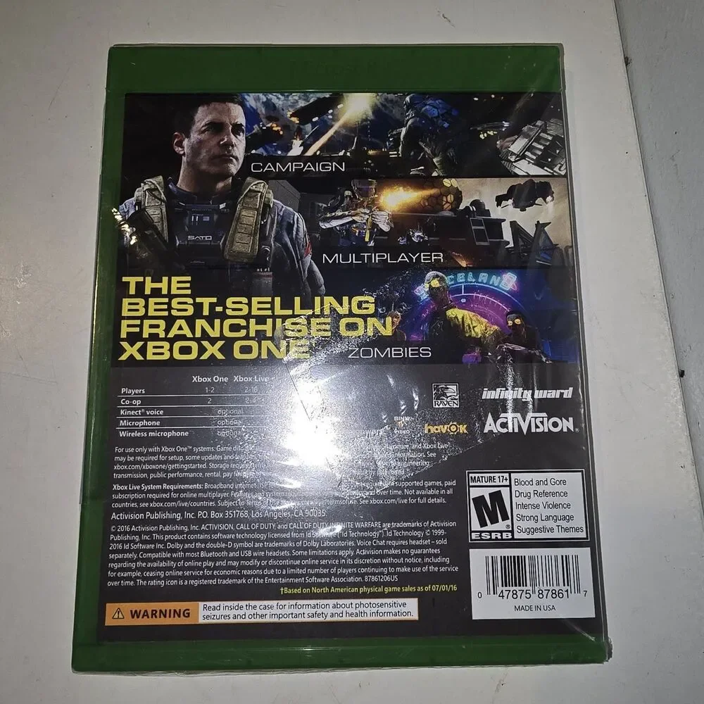 Call of Duty Infinite Warfare: Xbox One [Brand New]